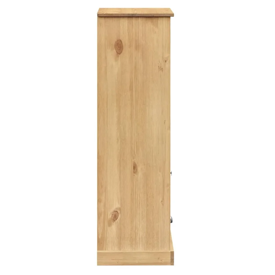 Bibliothèque VIGO 60x35x114,5 cm bois massif de pin - 6