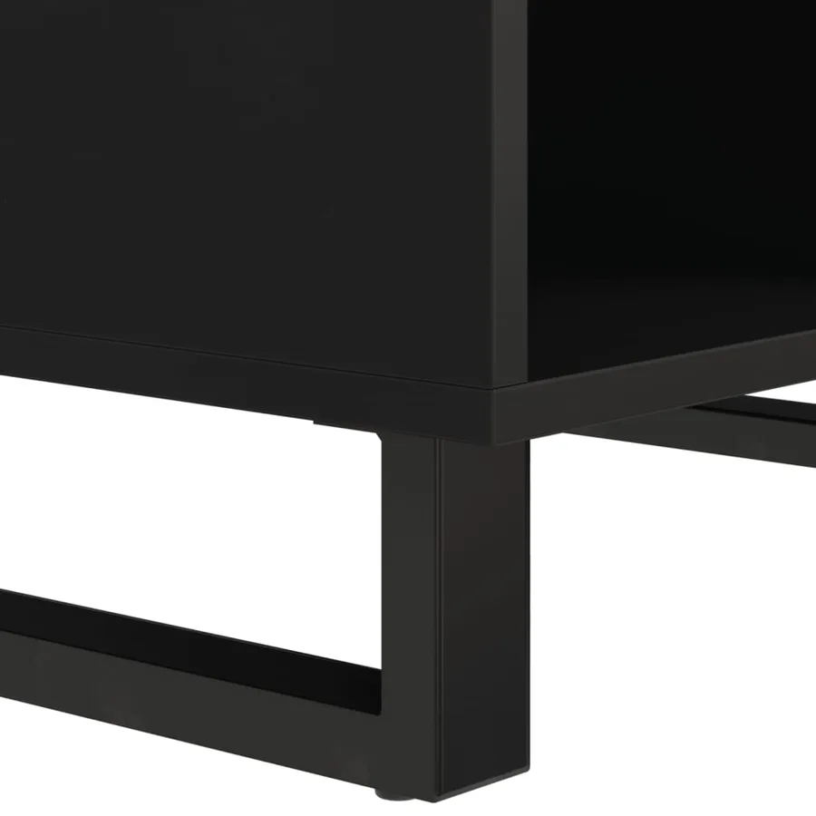 Table basse 55x50x40 cm bois de récupération massif - 6