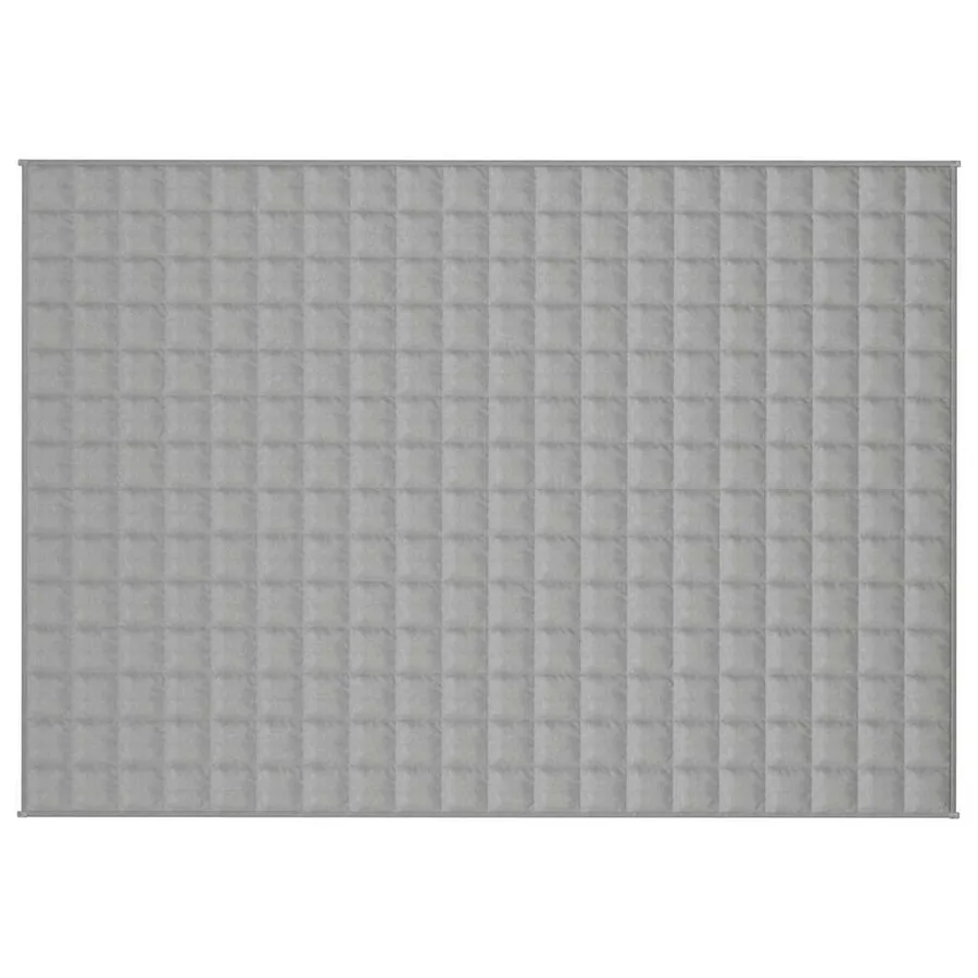 Couverture lestée Gris 138x200 cm 10 kg Tissu - 3