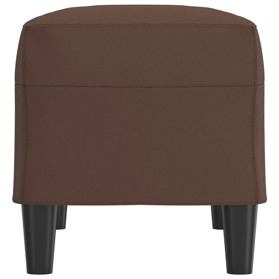 Banc Marron 70x35x41 cm Similicuir - 4