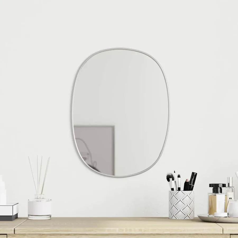 Miroir mural Argenté 40x30 cm