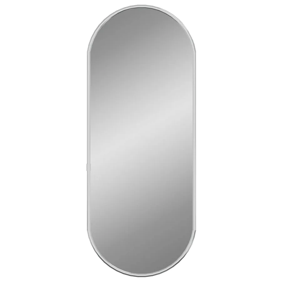 Miroir mural Argenté 50x20 cm Ovale - 2
