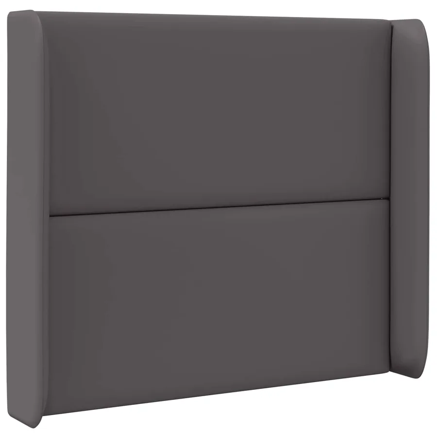 Oreille de tête de lit Gris 80 x 16 x 4 cm PVC - 3