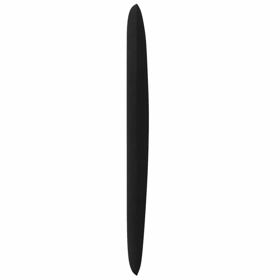 Oreille de tête de lit Noir 80 x 23 x 6 cm Velours - 6