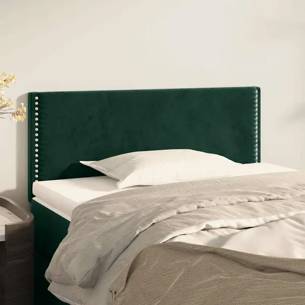 Tête de lit Vert foncé 80x5x78/88 cm Velours