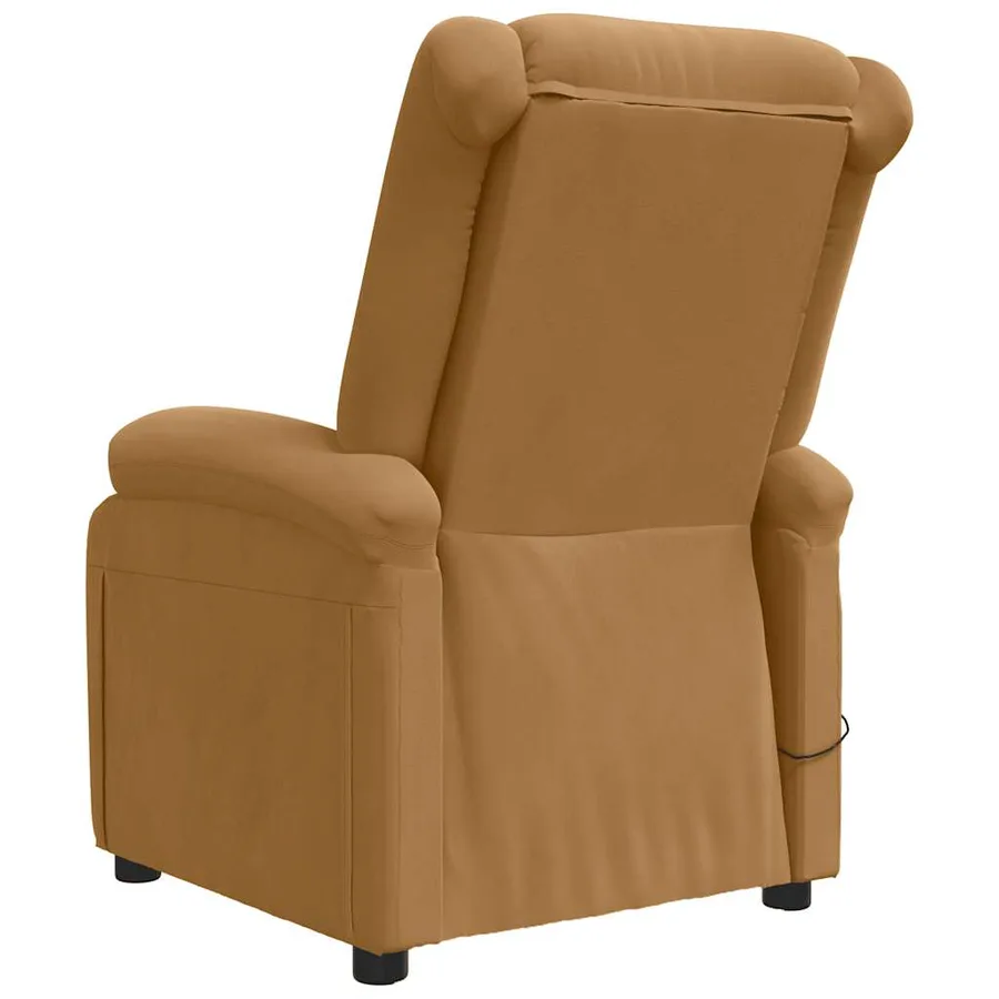 Fauteuil de massage Marron Velours - 5