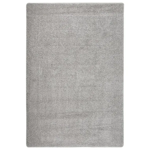 Tapis shaggy antidérapant Gris clair 140x200 cm
