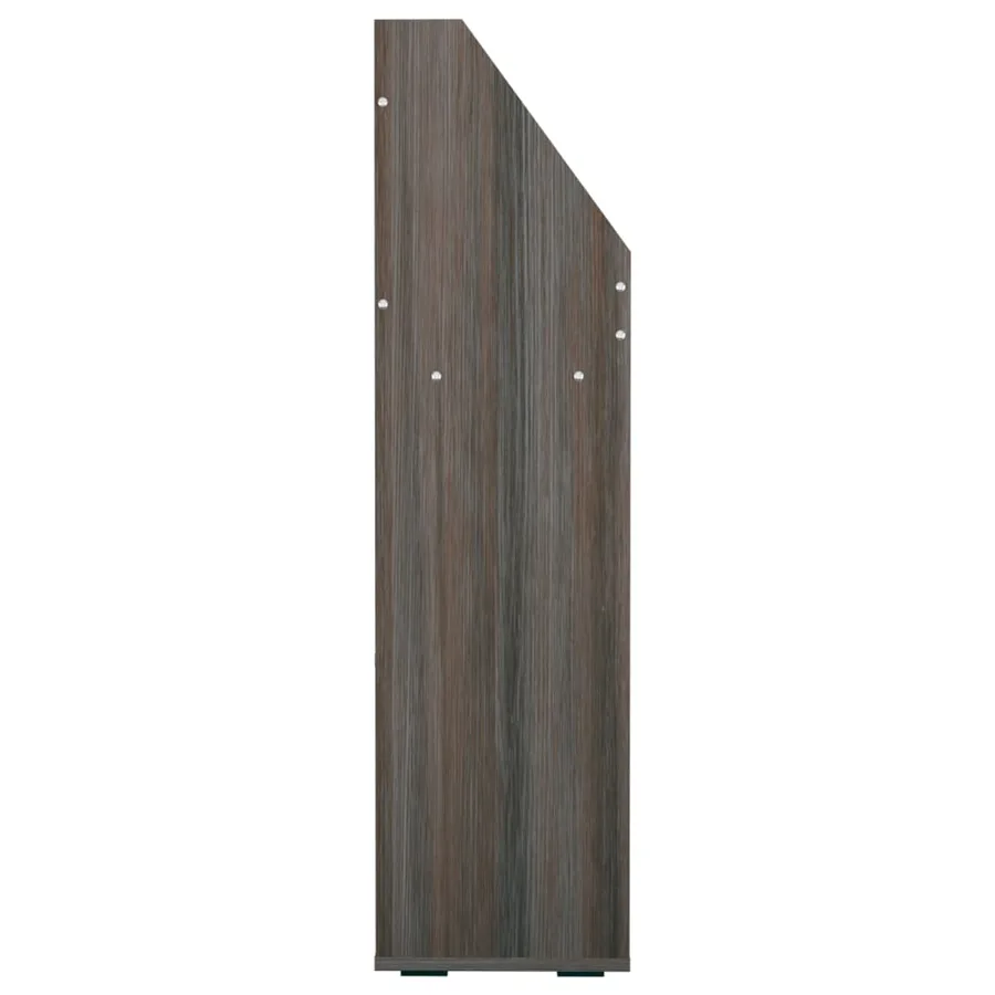 Porte-revue pour enfants Gris et chêne sonoma Bois d'ingénierie - 4