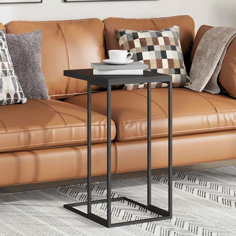 Table d'appoint Noir 40x30x59 cm Bois d'ingénierie