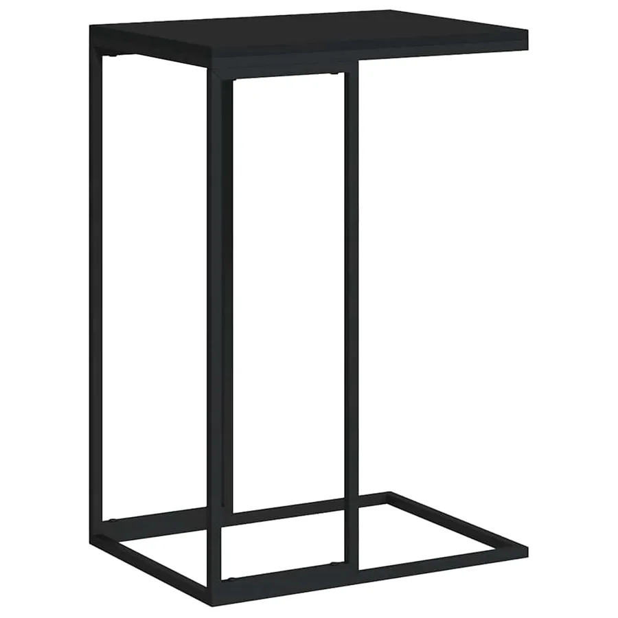 Table d'appoint Noir 40x30x59 cm Bois d'ingénierie - 2