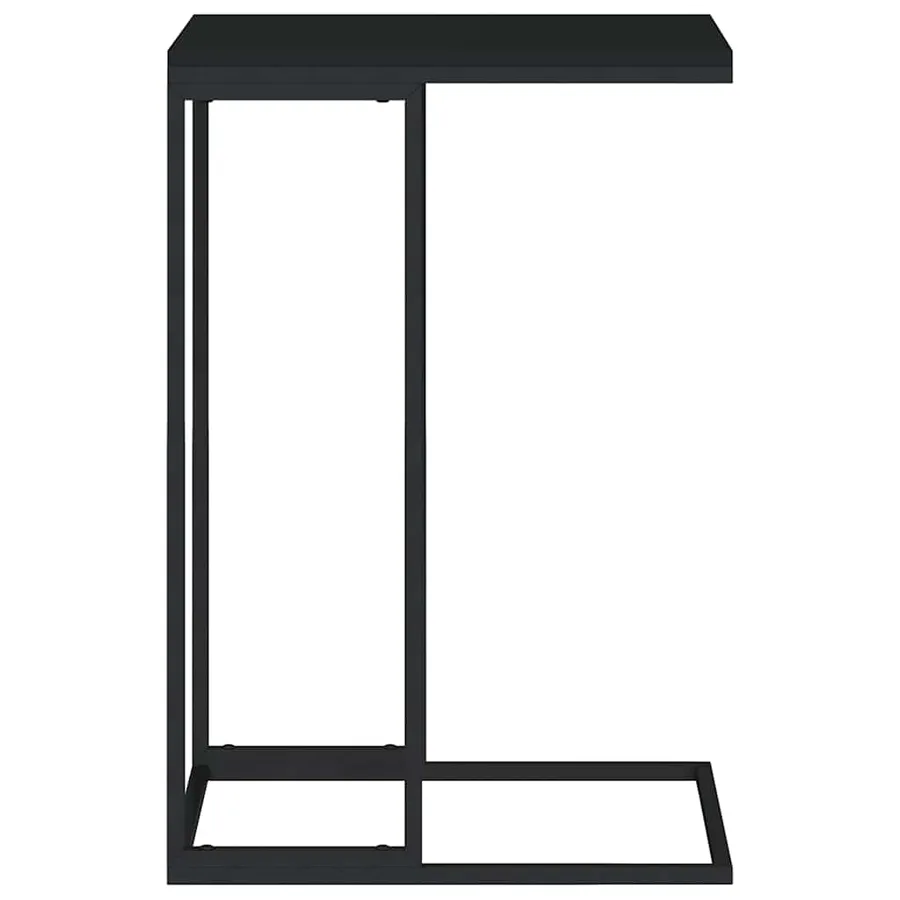 Table d'appoint Noir 40x30x59 cm Bois d'ingénierie - 4