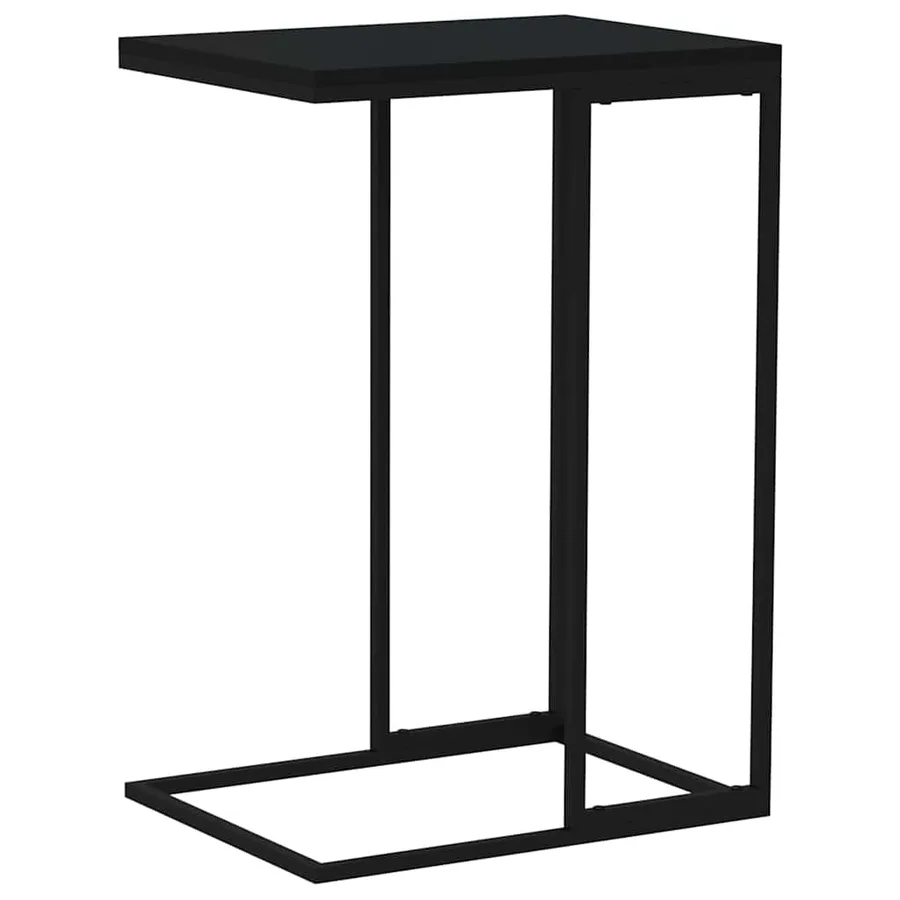 Table d'appoint Noir 40x30x59 cm Bois d'ingénierie - 6