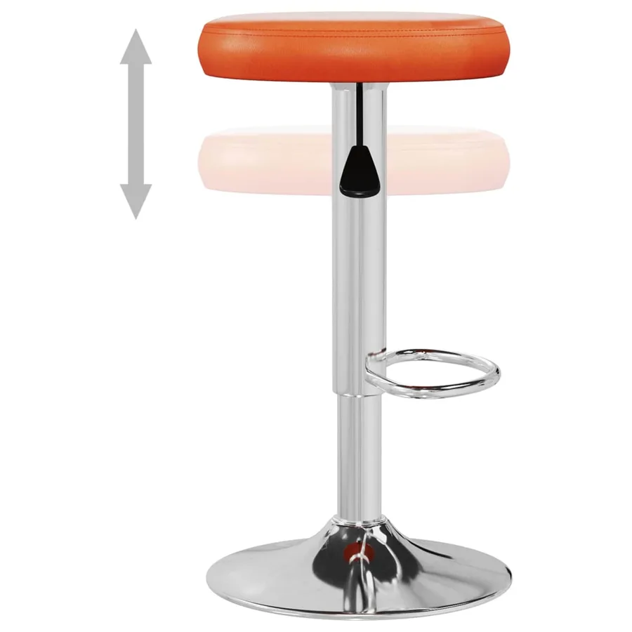 Tabouret de bar 2 pcs 31 x 31 x 87 cm Simili cuir Pivot - 7