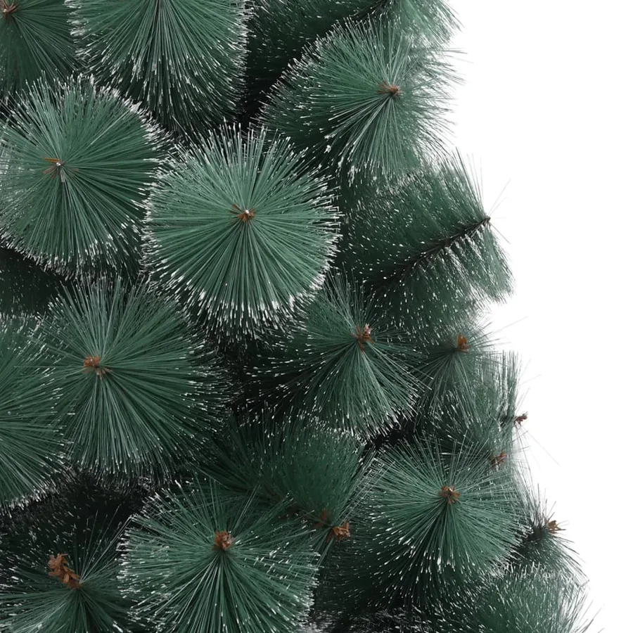 Sapin de Noël artificiel avec support Vert 210 cm PET - 4