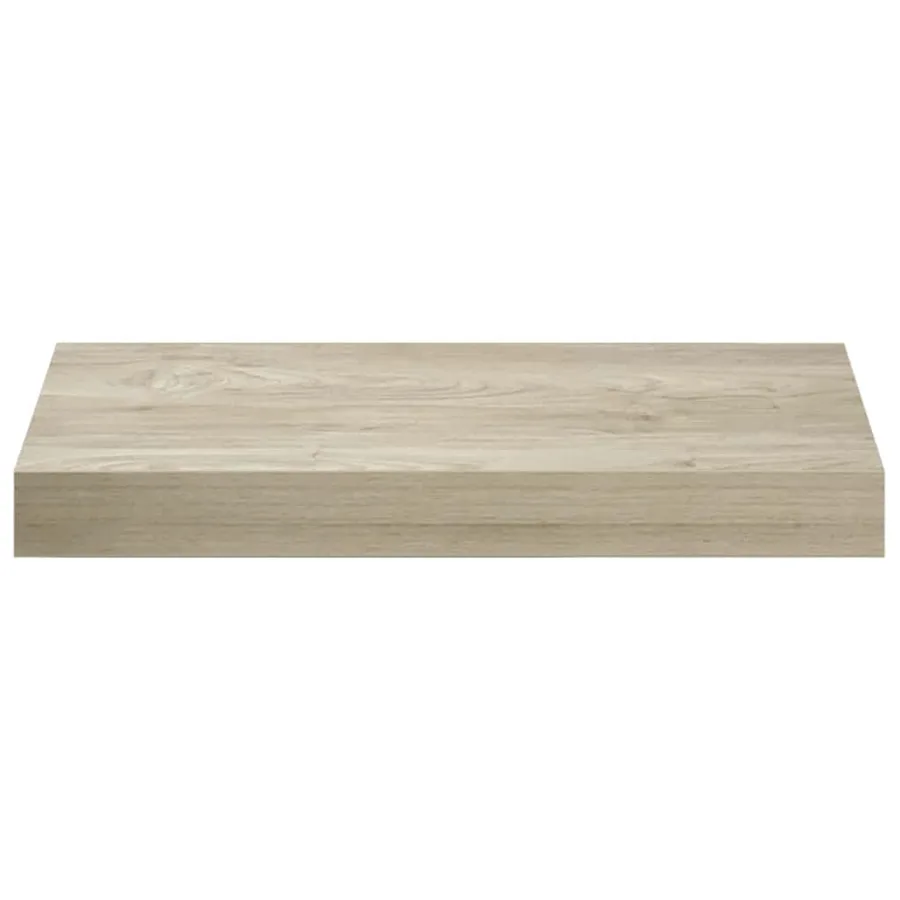 Étagères murales flottantes 2 pcs chêne 40x23,5x3,8 cm MDF - 7