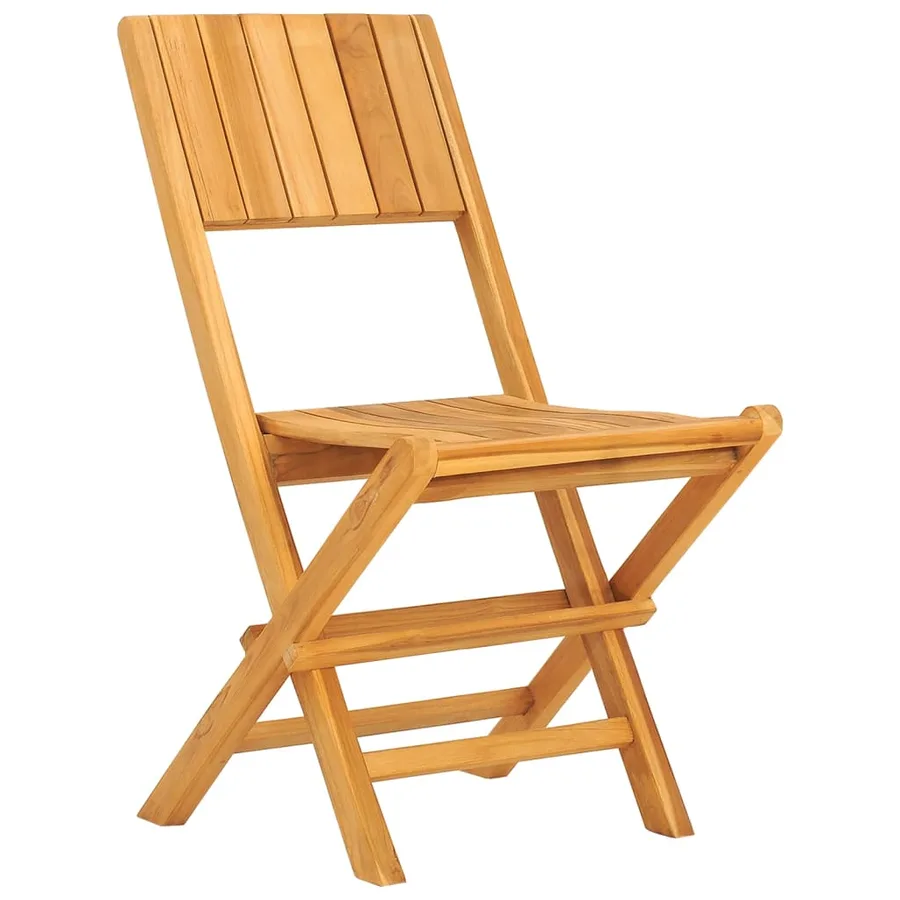 Ensemble à manger de jardin 7 pcs Bois de teck solide - 4