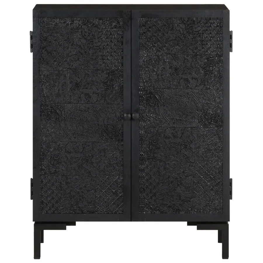 Buffet 60x30x76 cm bois de manguier massif - 2