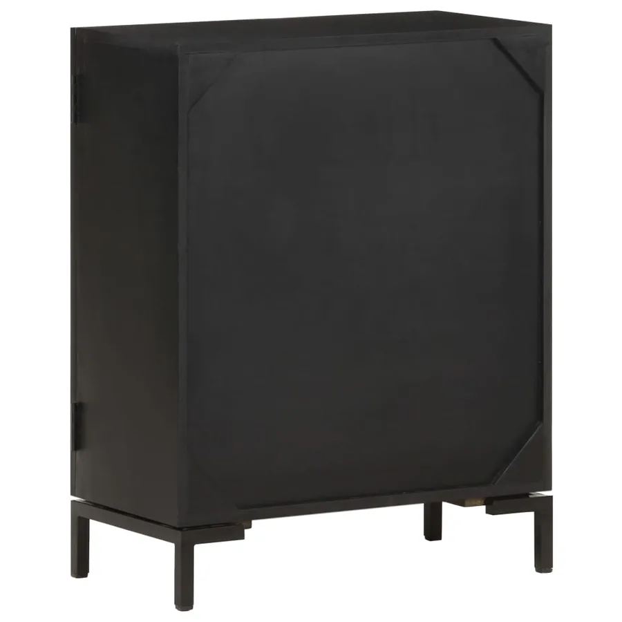 Buffet 60x30x76 cm bois de manguier massif - 3