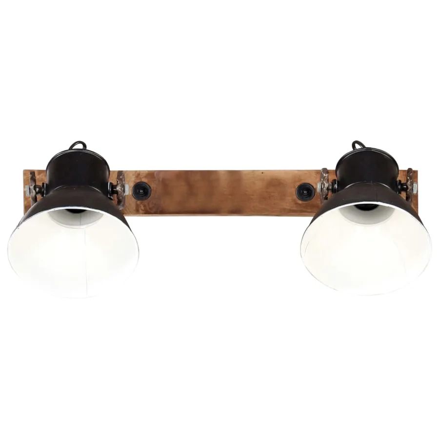 Lampe murale industrielle Noir 45x25 cm E27 - 3