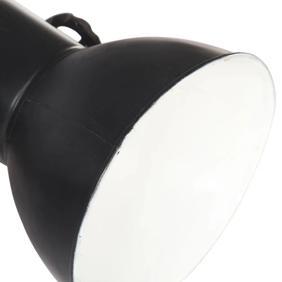 Lampe murale industrielle Noir 45x25 cm E27 - 7