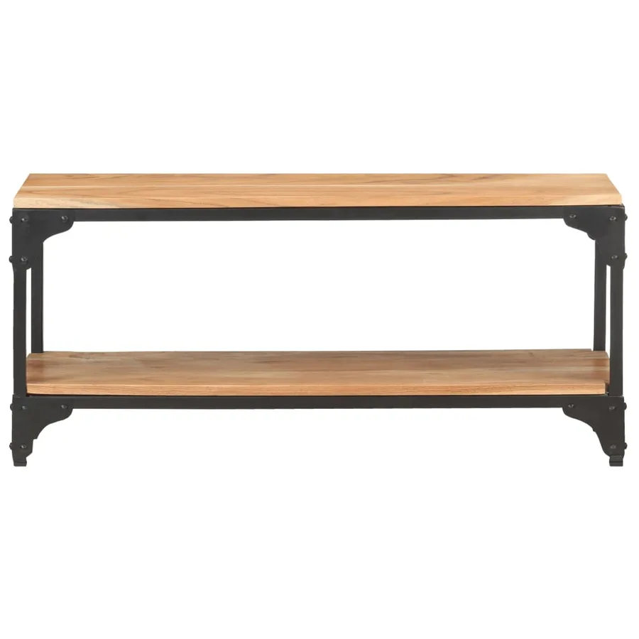 Table basse 90x30x40 cm Bois solide d'acacia - 2