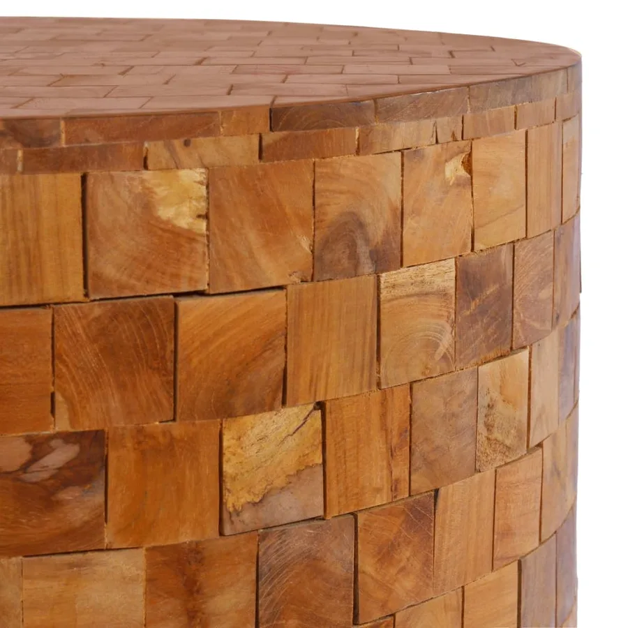 Table basse 60x60x35 cm Bois de teck massif - 2