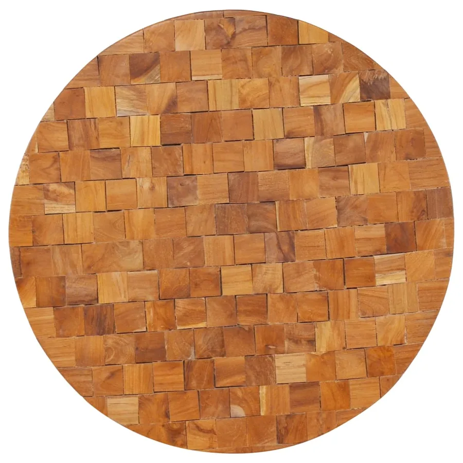Table basse 60x60x35 cm Bois de teck massif - 4