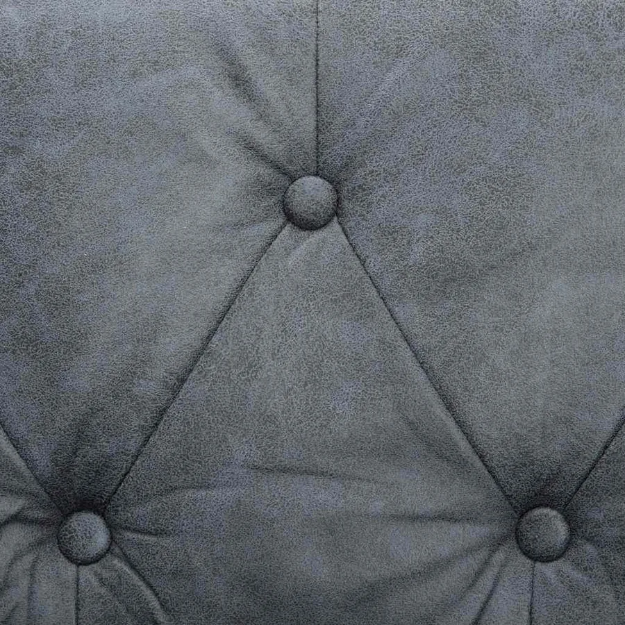 Fauteuil gris tissu - 8