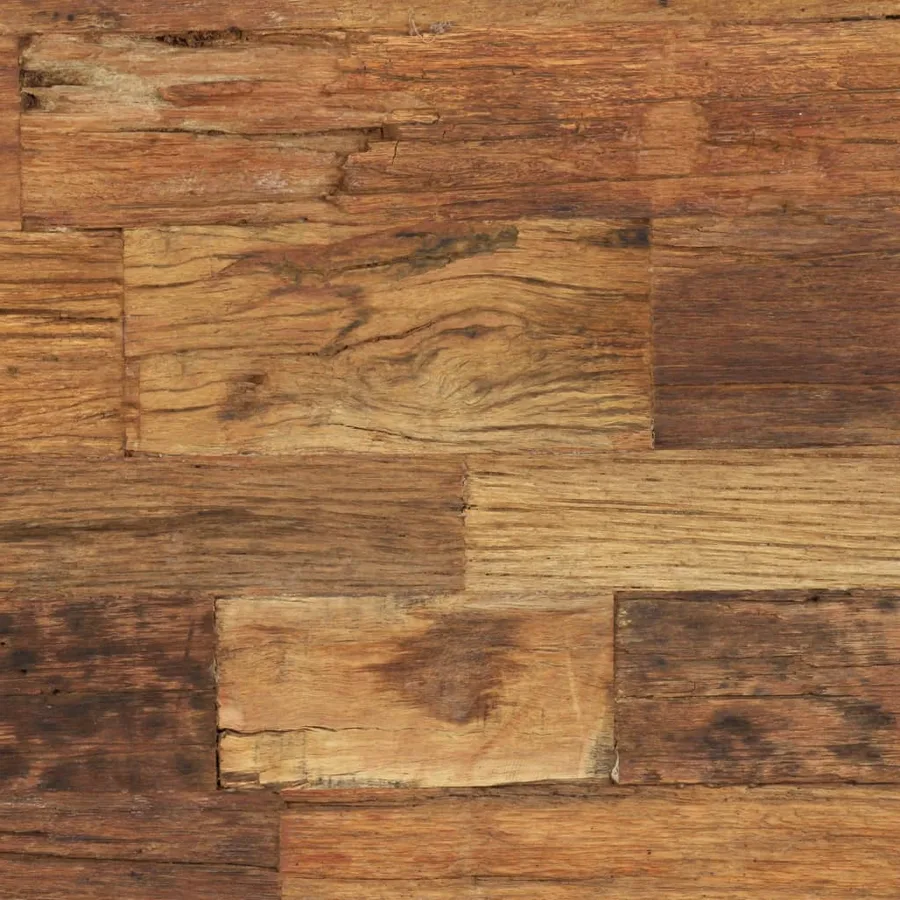 Table basse Bois de récupération massif 100x60x38 cm - 7