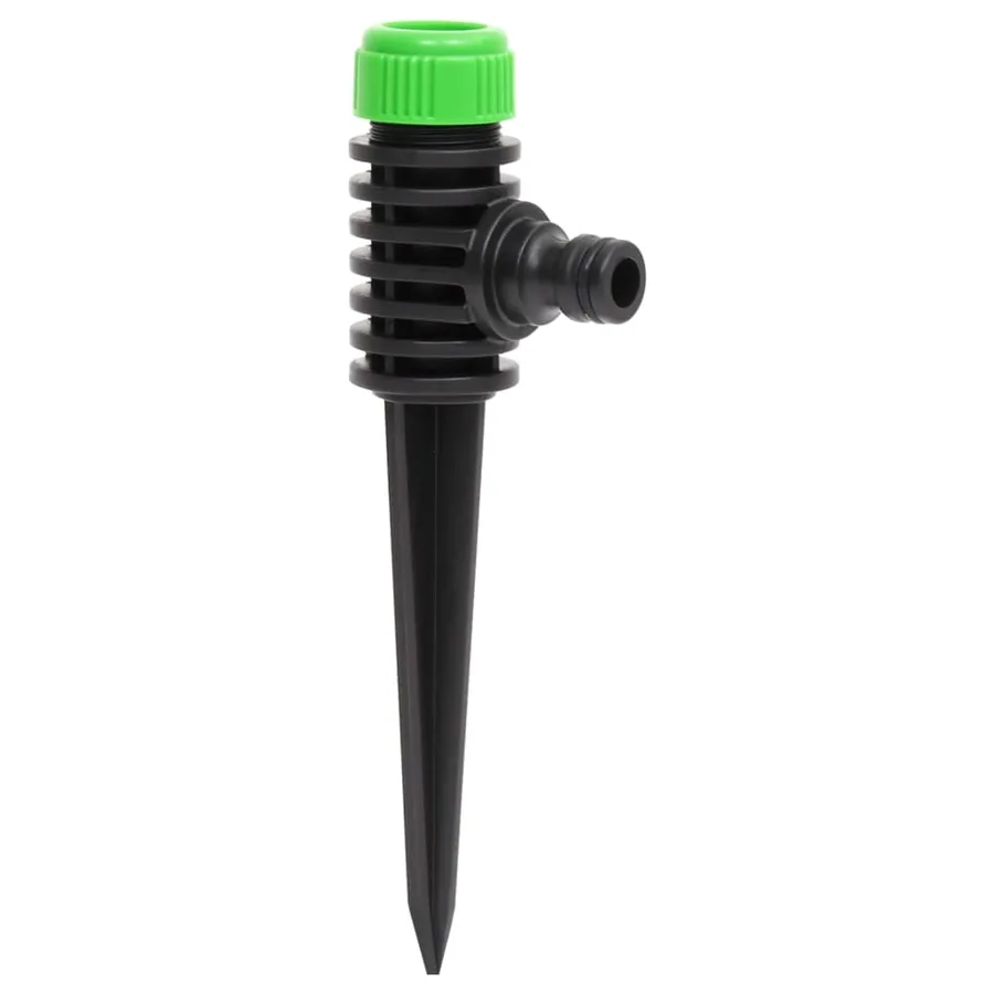 Arroseurs rotatifs 6 pcs vert et noir 3x6x19,5 cm ABS et PP - 2