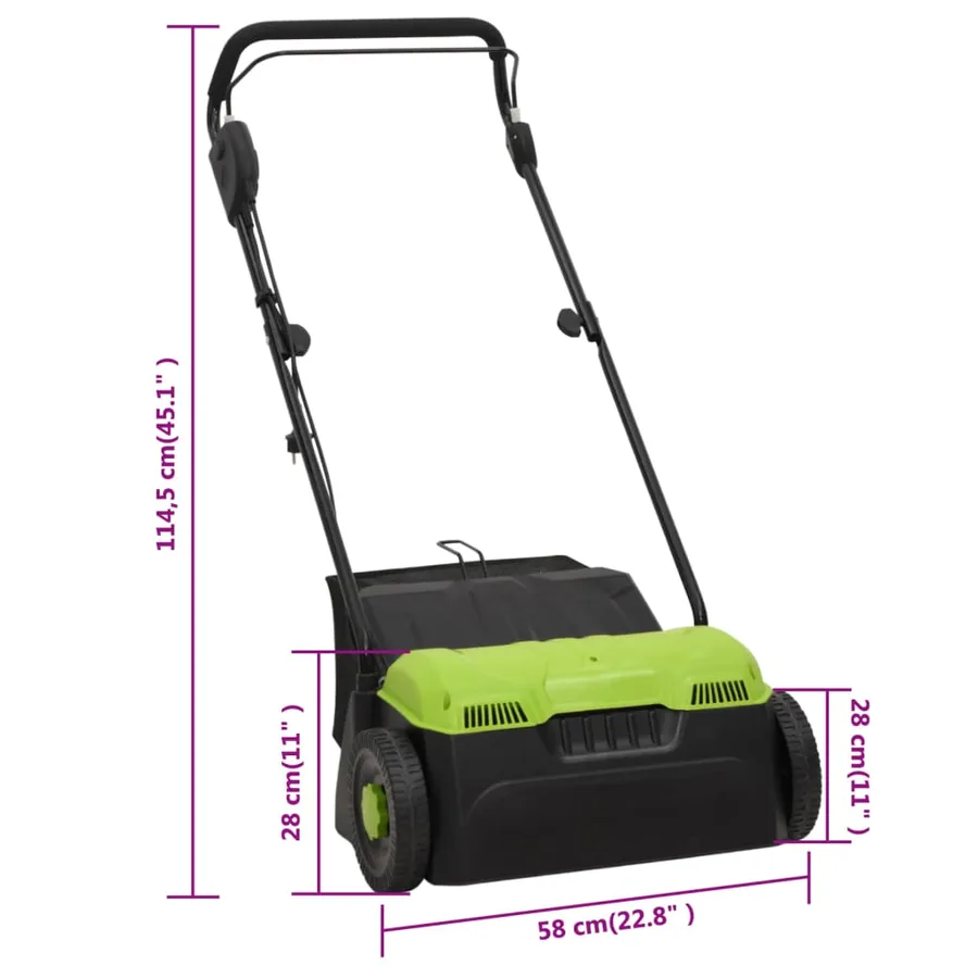 Scarificateur de gazon électrique 2 en 1 1500 W - 13