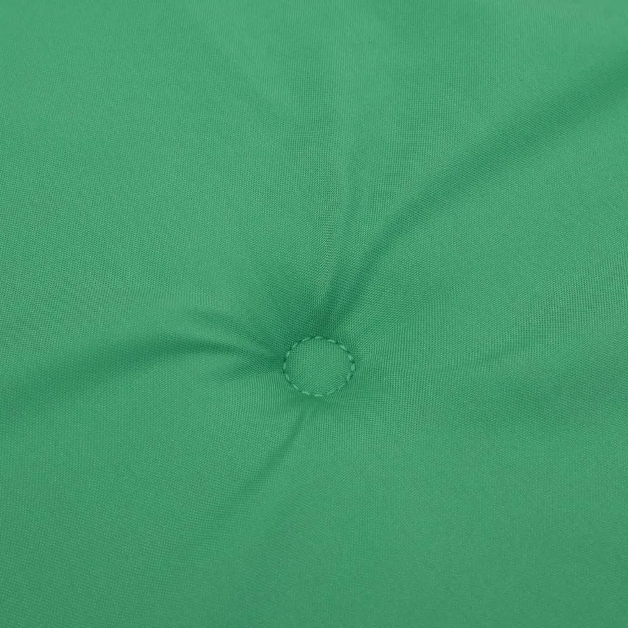 Coussin de banc de jardin vert 200x50x3 cm tissu oxford - 5