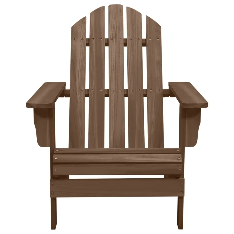 Chaise de jardin Bois Marron - 2