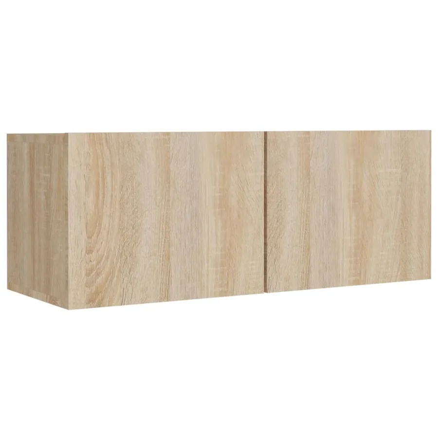 Ensemble de meubles TV 8 pcs Chêne sonoma Bois d'ingénierie - 4