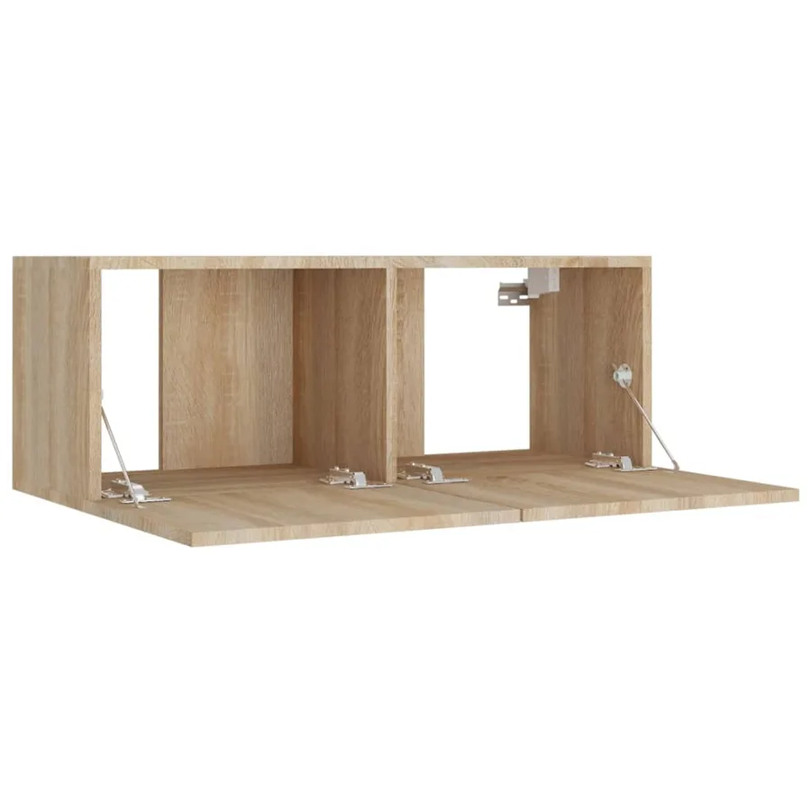 Ensemble de meubles TV 8 pcs Chêne sonoma Bois d'ingénierie - 5