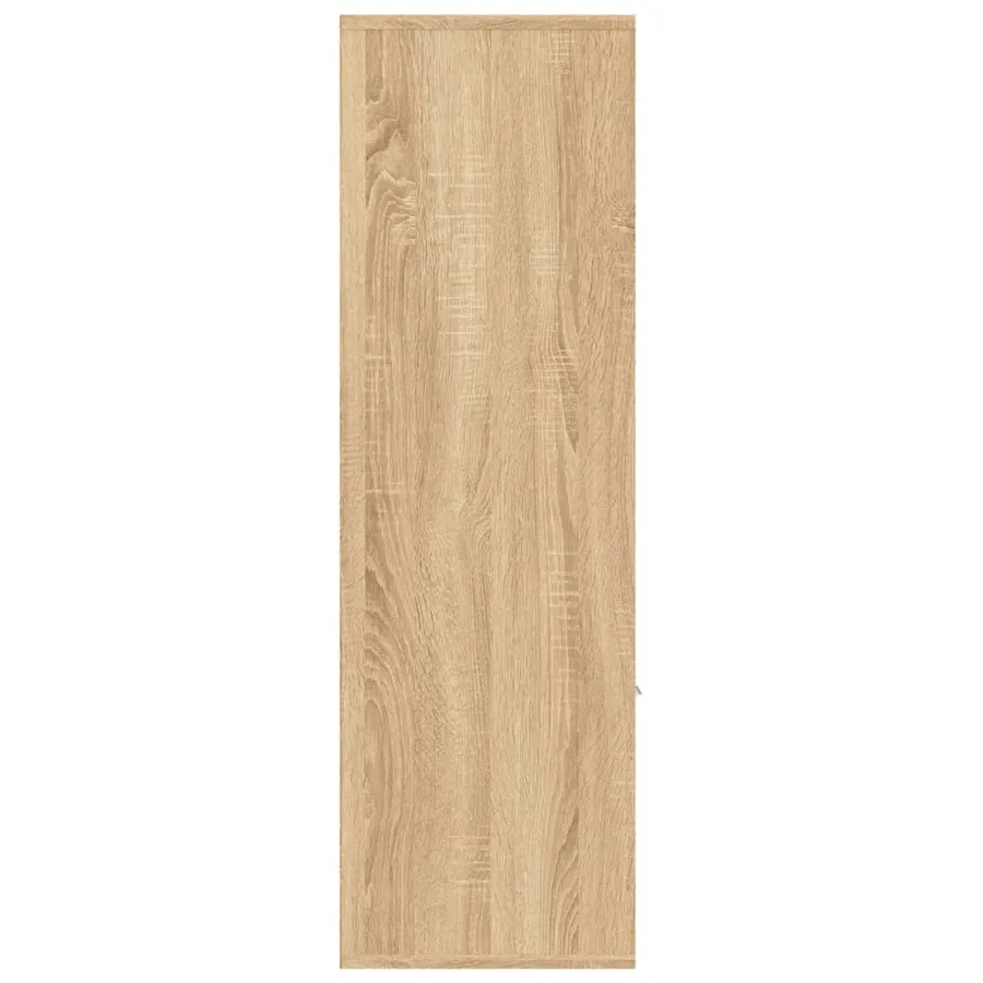 Bibliothèque Chêne sonoma 98x30x98 cm Bois d’ingénierie - 8