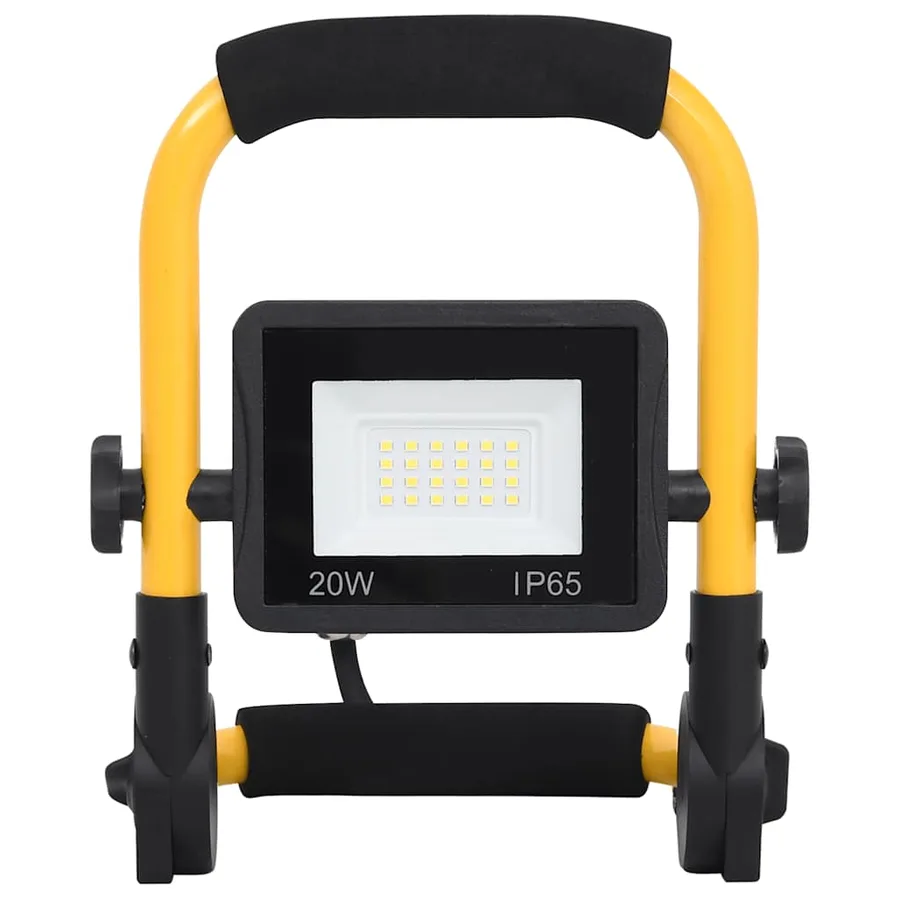Projecteur à LED avec poignée 20 W Blanc chaud - 3
