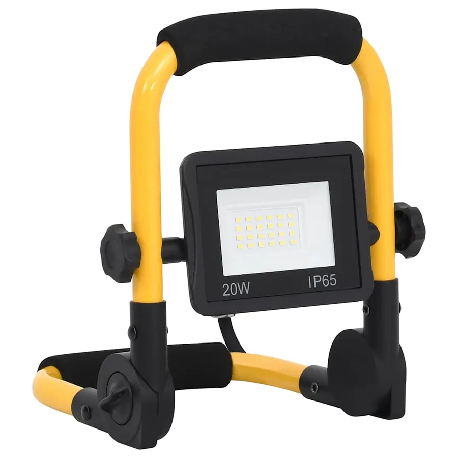 Projecteur à LED avec poignée 20 W Blanc chaud - 4