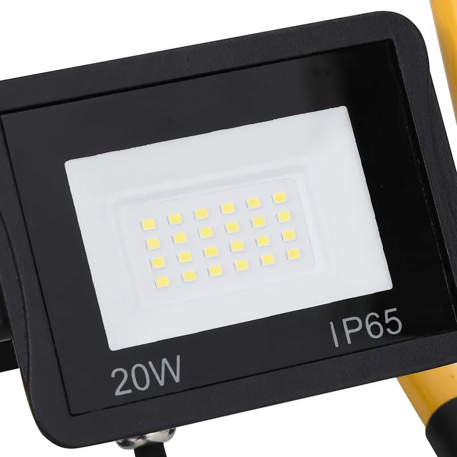 Projecteur à LED avec poignée 20 W Blanc chaud - 9