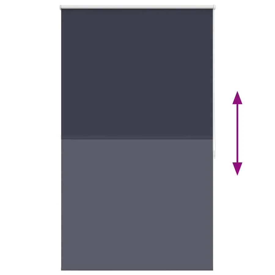 Store enrouleur occultant 104,4 x 175 cm, largeur du tissu 100 cm, coloris marine - 9