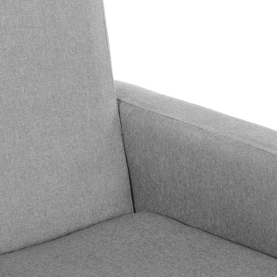 Chaise à bascule Gris clair Tissu - 6