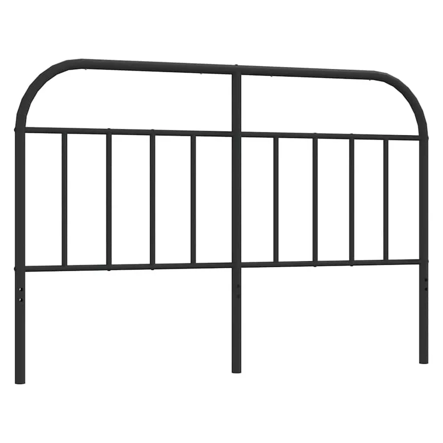 Tête de lit de remplacement métal noir 140 cm - 2