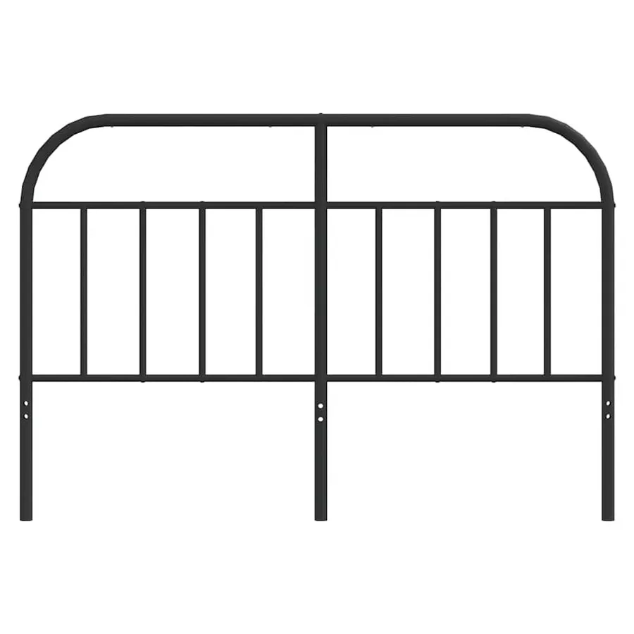 Tête de lit de remplacement métal noir 140 cm - 4