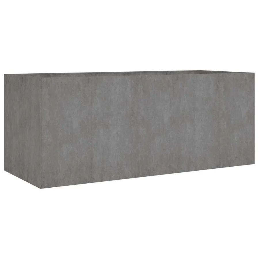Lit surélevé de jardin 200x80x80 cm acier corten - 3