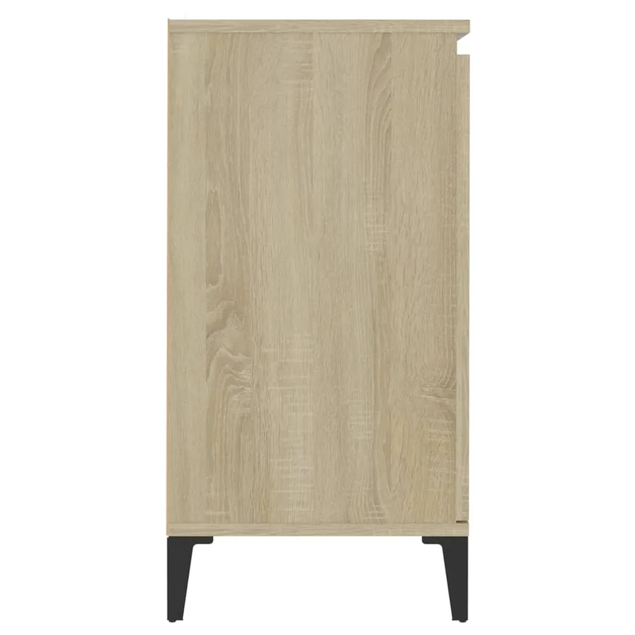 Buffet chêne sonoma 60x35x70 cm bois d'ingénierie - 6