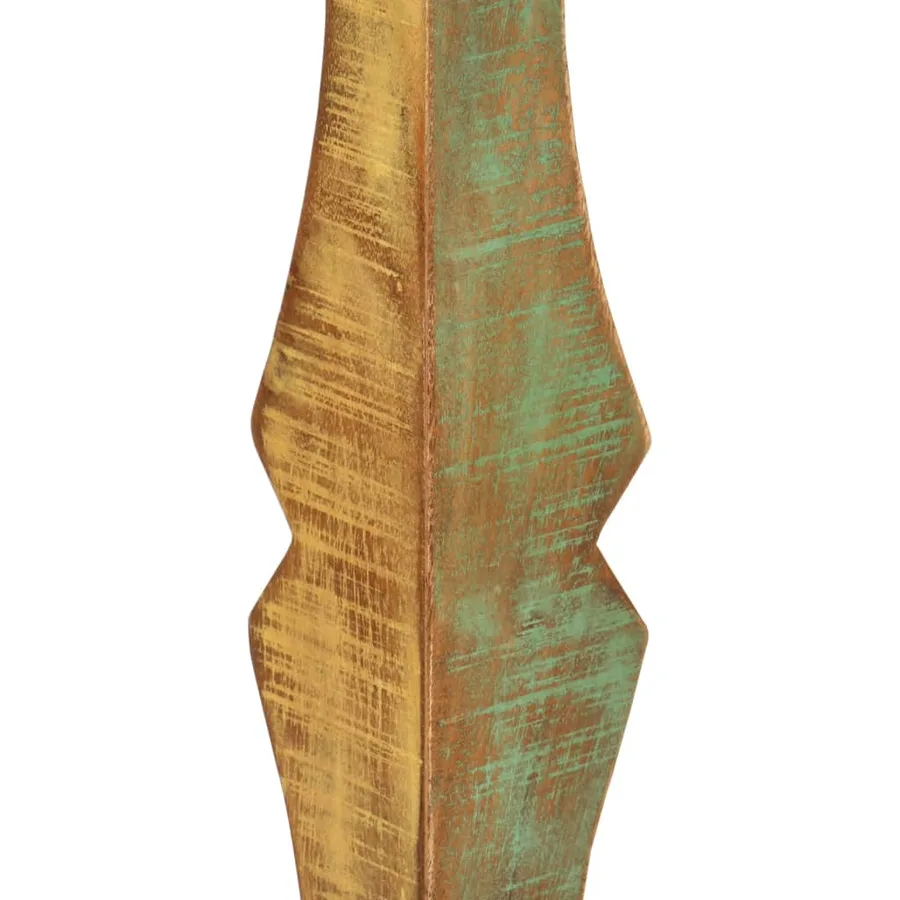 Table à manger 110x52x76 cm bois massif de récupération - 7
