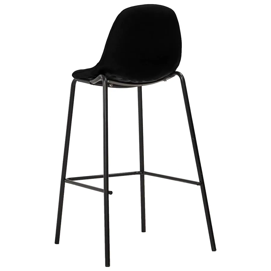 Ensemble de bar 3 pcs Tissu Noir - 10