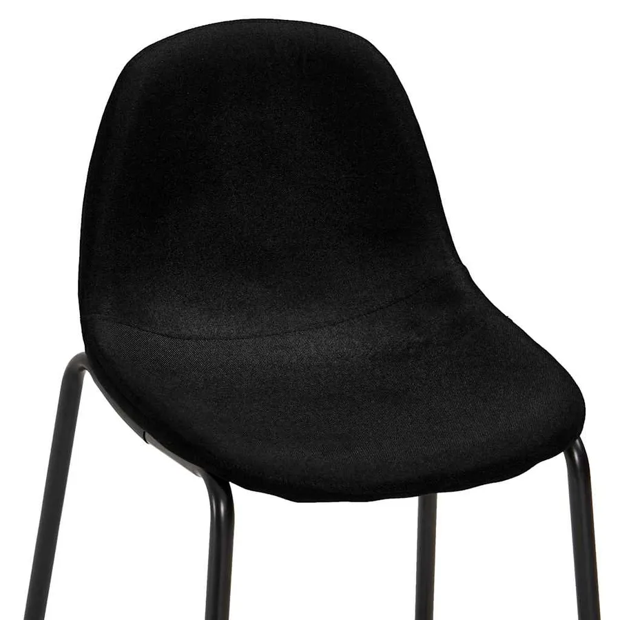 Ensemble de bar 3 pcs Tissu Noir - 11