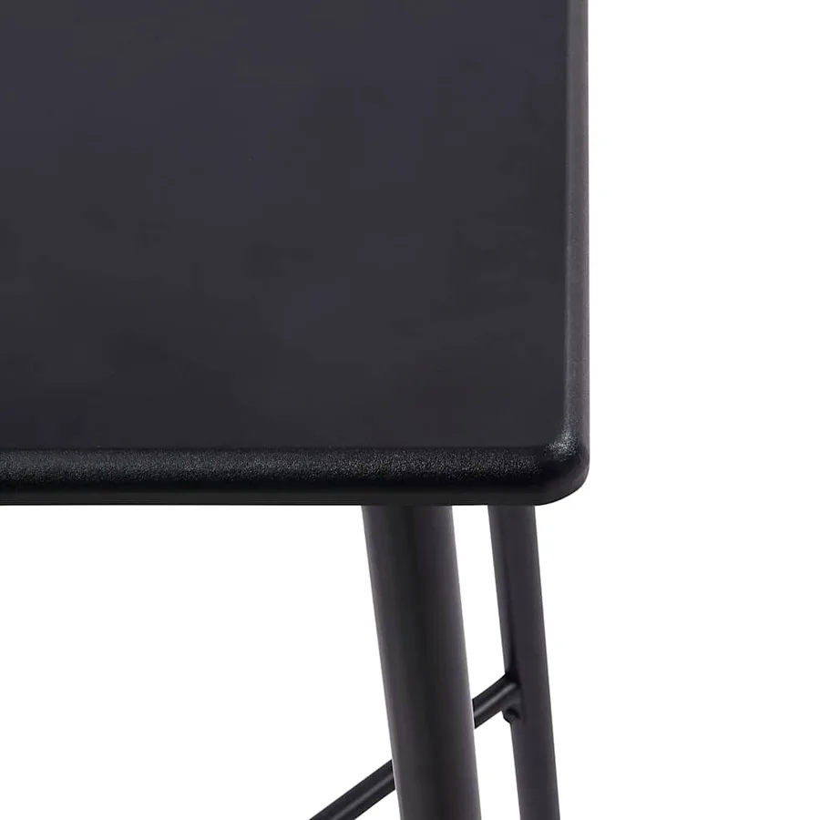 Ensemble de bar 3 pcs Tissu Noir - 4