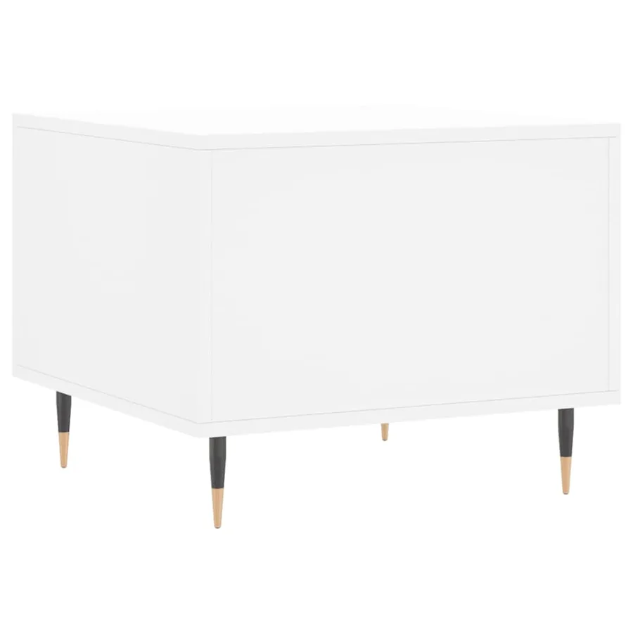 Tables basses 2 pcs blanc 50x50x40 cm bois d'ingénierie - 9